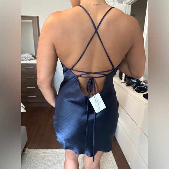 ASOS Satin Mini Dress - Picture 1 of 4